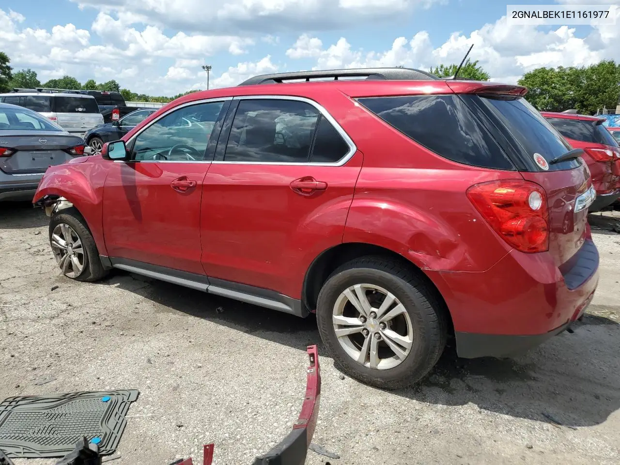 2014 Chevrolet Equinox Lt VIN: 2GNALBEK1E1161977 Lot: 62915785