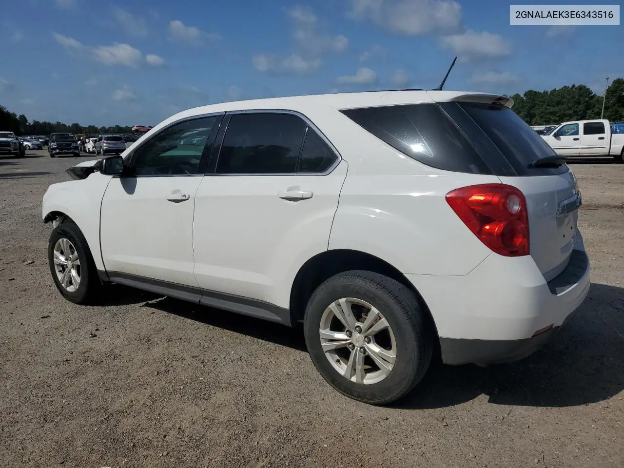 2014 Chevrolet Equinox Ls VIN: 2GNALAEK3E6343516 Lot: 62922095