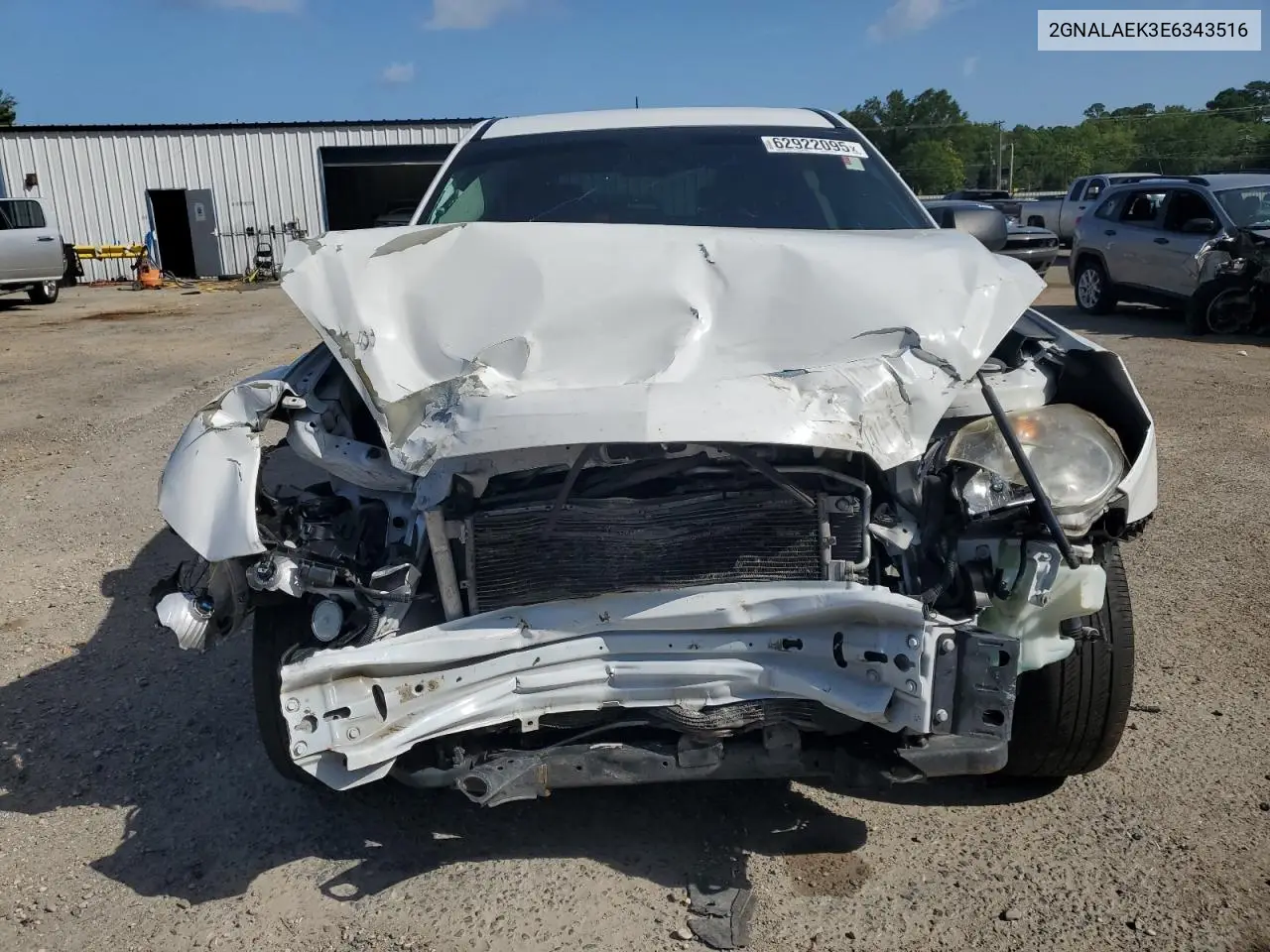 2014 Chevrolet Equinox Ls VIN: 2GNALAEK3E6343516 Lot: 62922095