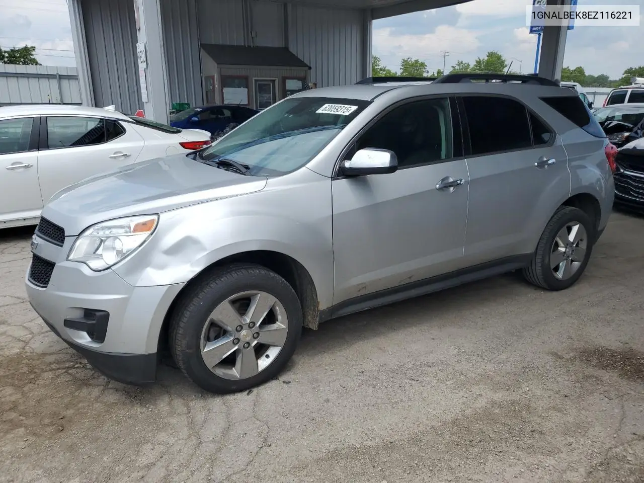 2014 Chevrolet Equinox Lt VIN: 1GNALBEK8EZ116221 Lot: 63059315