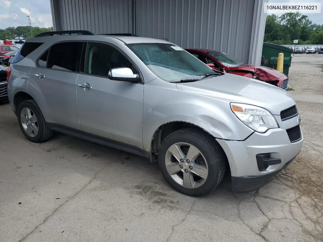 2014 Chevrolet Equinox Lt VIN: 1GNALBEK8EZ116221 Lot: 63059315