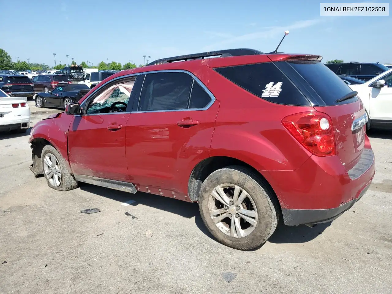2014 Chevrolet Equinox Lt VIN: 1GNALBEK2EZ102508 Lot: 63163785