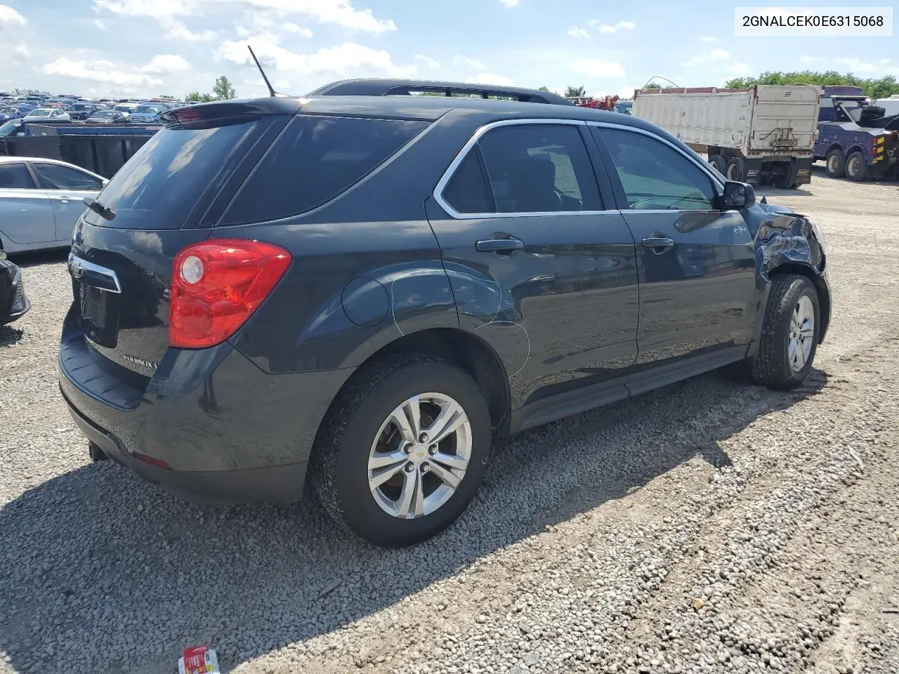 2014 Chevrolet Equinox Lt VIN: 2GNALCEK0E6315068 Lot: 63274035