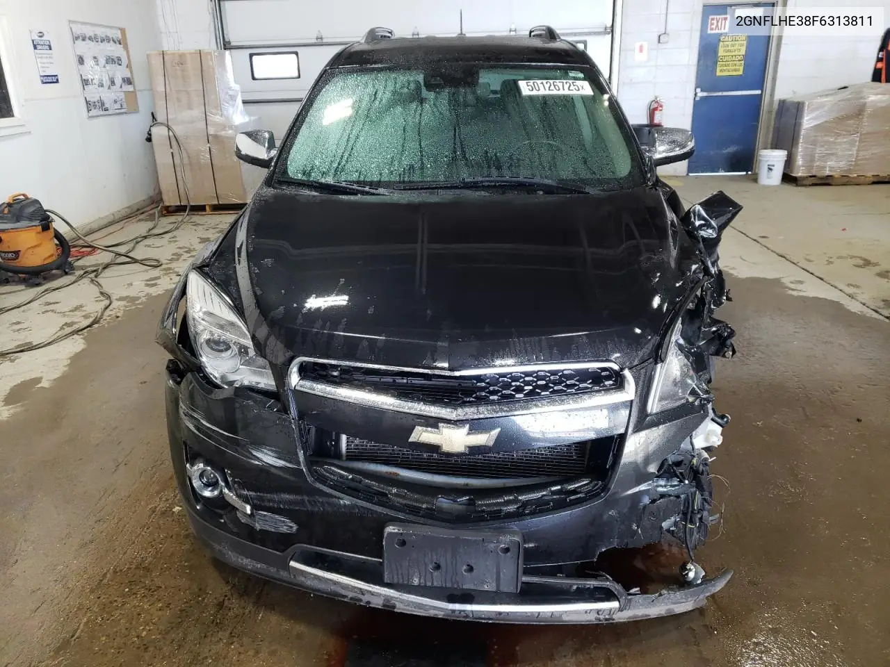 2015 Chevrolet Equinox Ltz VIN: 2GNFLHE38F6313811 Lot: 50126725