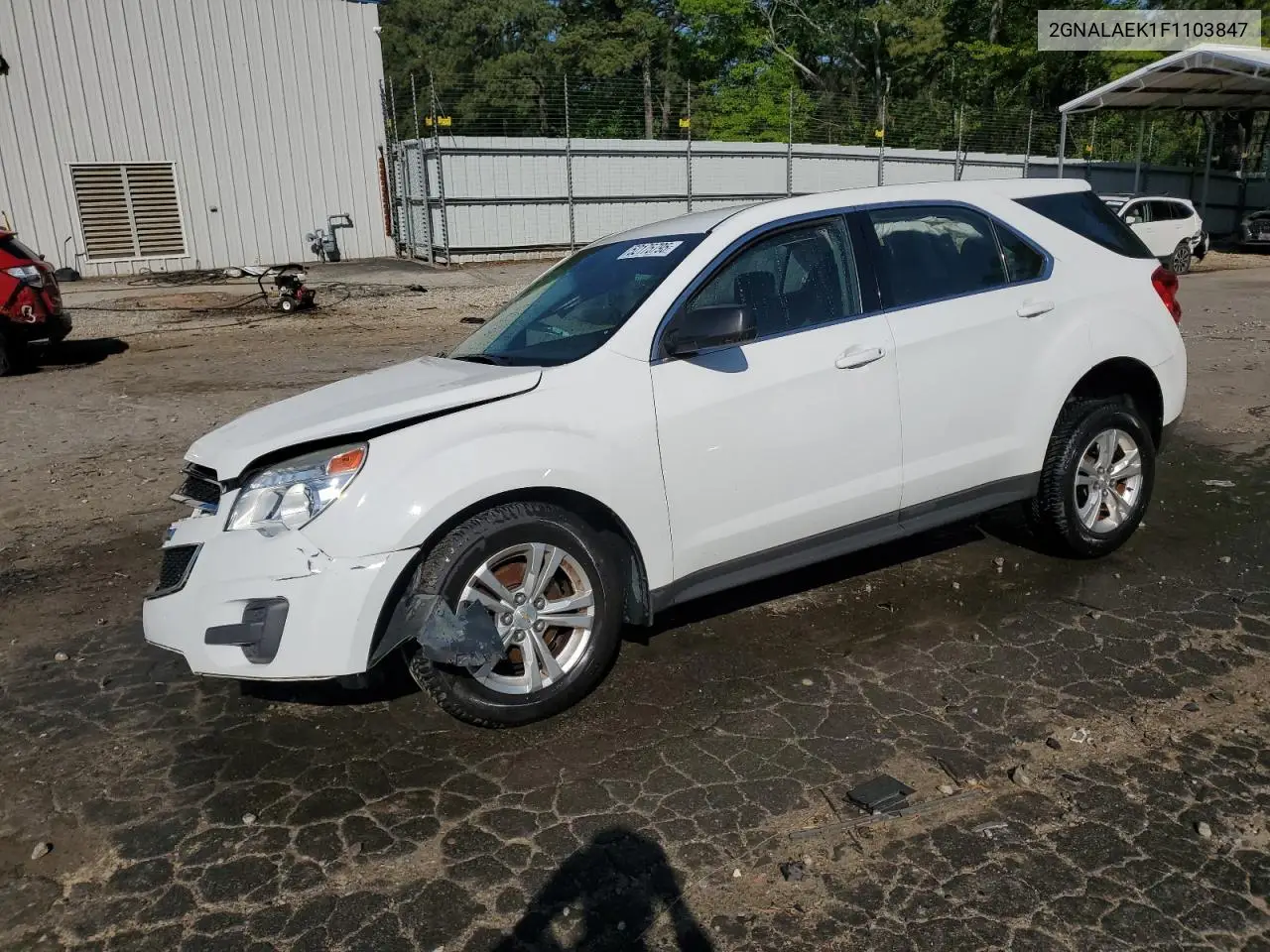 2015 Chevrolet Equinox Ls VIN: 2GNALAEK1F1103847 Lot: 52175795