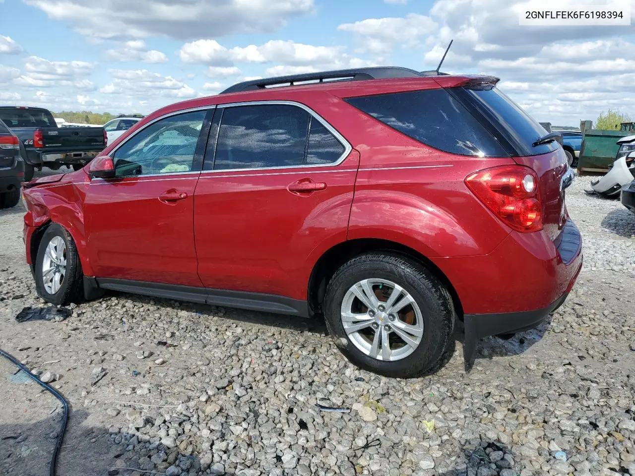 2015 Chevrolet Equinox Lt VIN: 2GNFLFEK6F6198394 Lot: 55489825