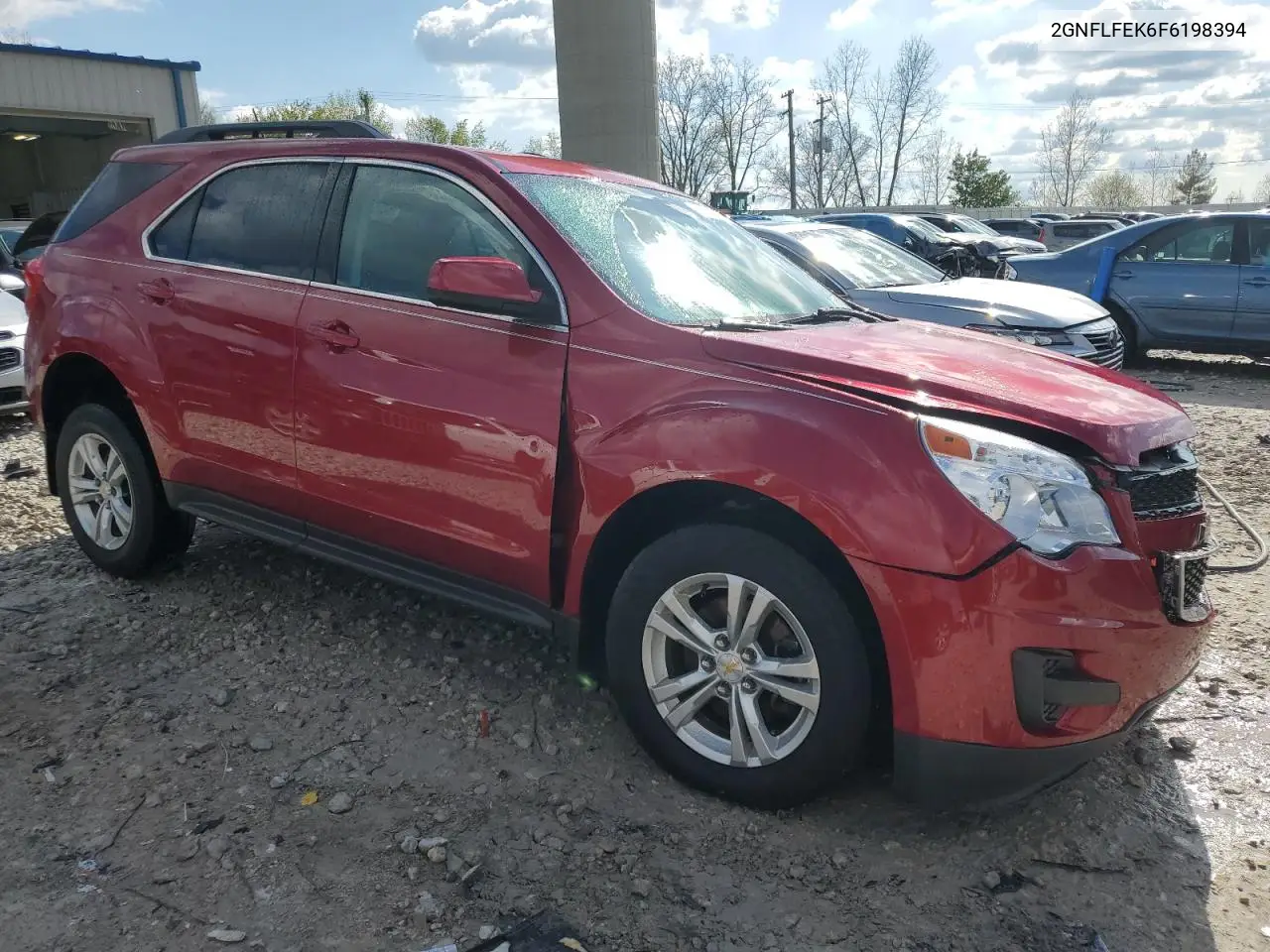2015 Chevrolet Equinox Lt VIN: 2GNFLFEK6F6198394 Lot: 55489825