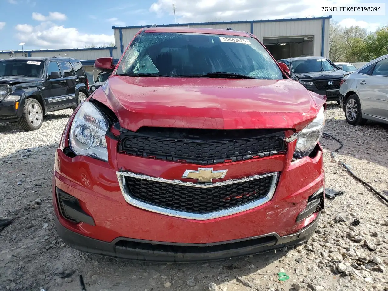 2015 Chevrolet Equinox Lt VIN: 2GNFLFEK6F6198394 Lot: 55489825