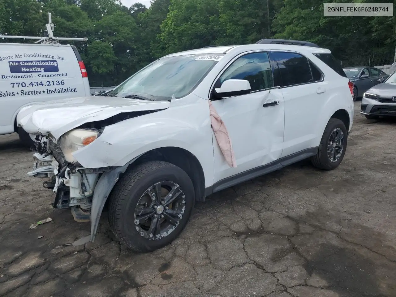 2015 Chevrolet Equinox Lt VIN: 2GNFLFEK6F6248744 Lot: 56075045