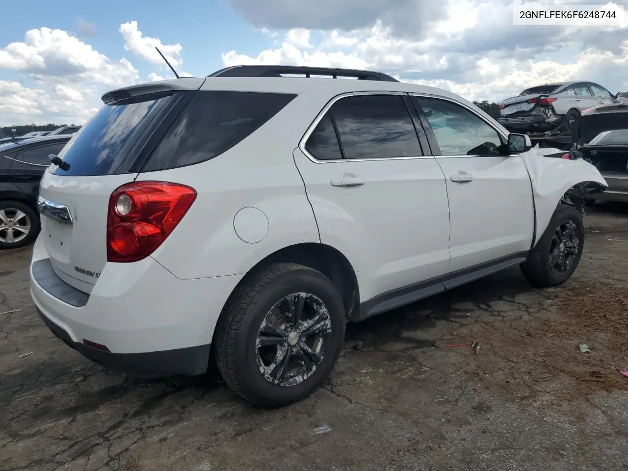 2015 Chevrolet Equinox Lt VIN: 2GNFLFEK6F6248744 Lot: 56075045