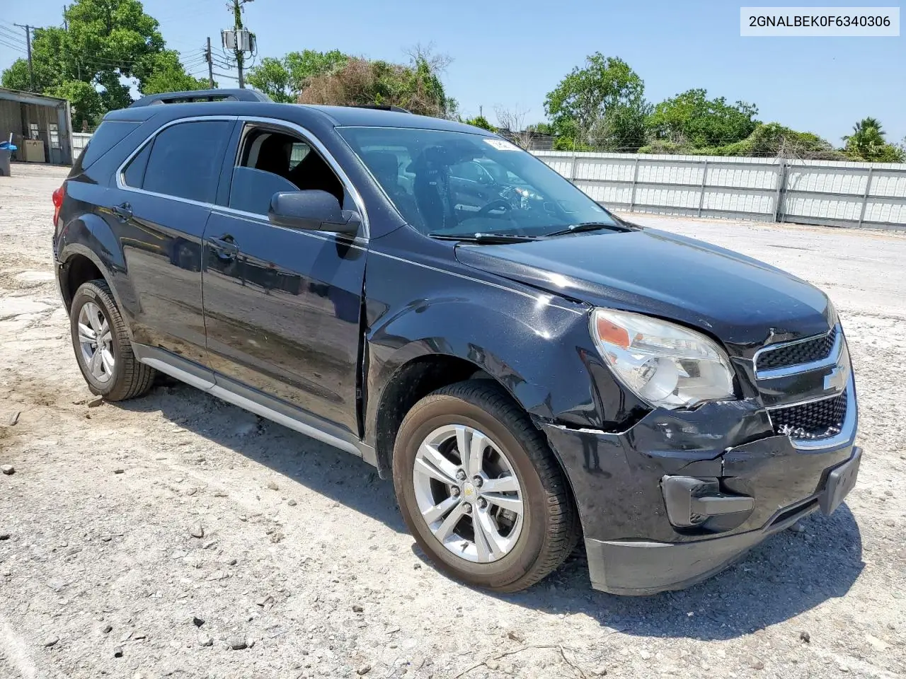 2015 Chevrolet Equinox Lt VIN: 2GNALBEK0F6340306 Lot: 56982135