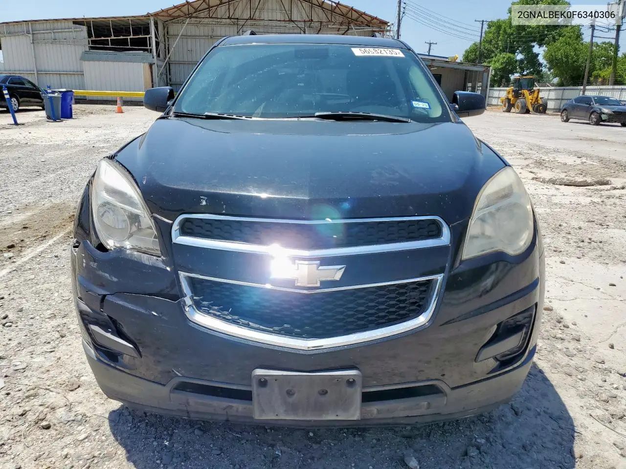 2015 Chevrolet Equinox Lt VIN: 2GNALBEK0F6340306 Lot: 56982135