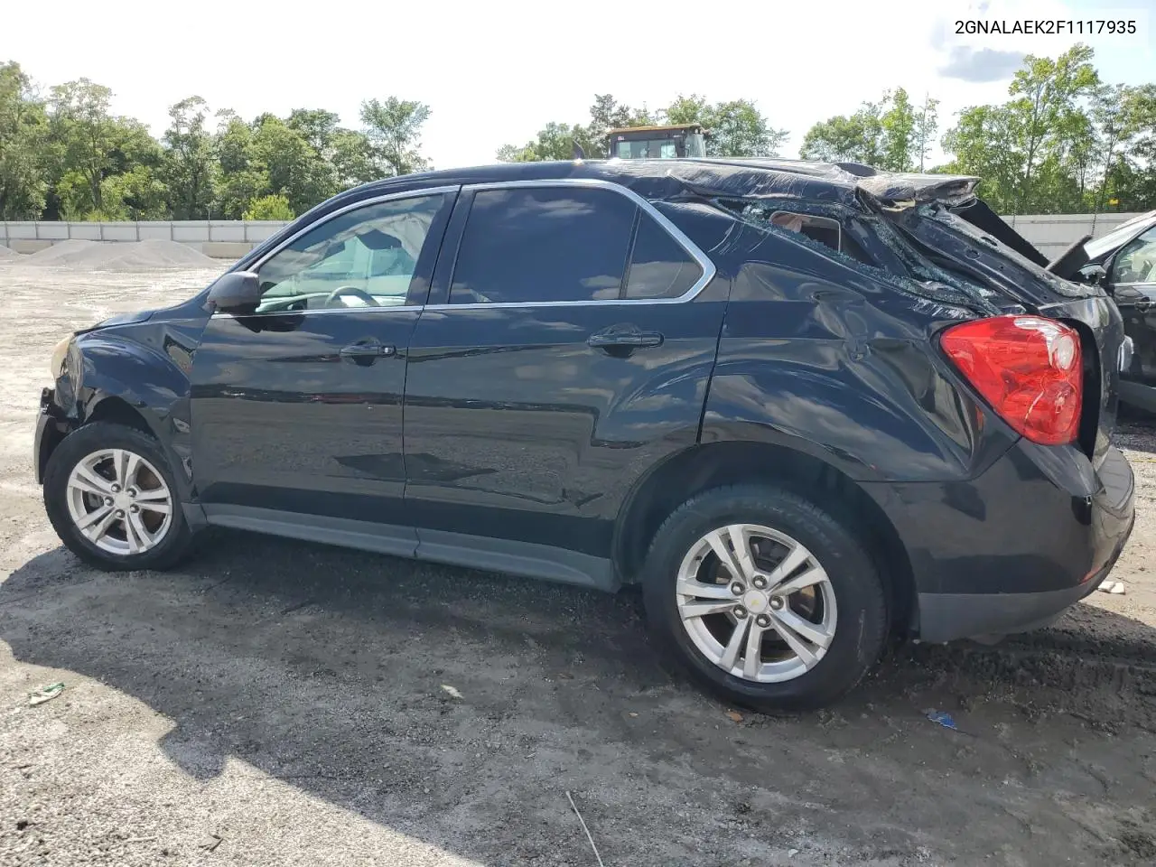 2015 Chevrolet Equinox Ls VIN: 2GNALAEK2F1117935 Lot: 57118455