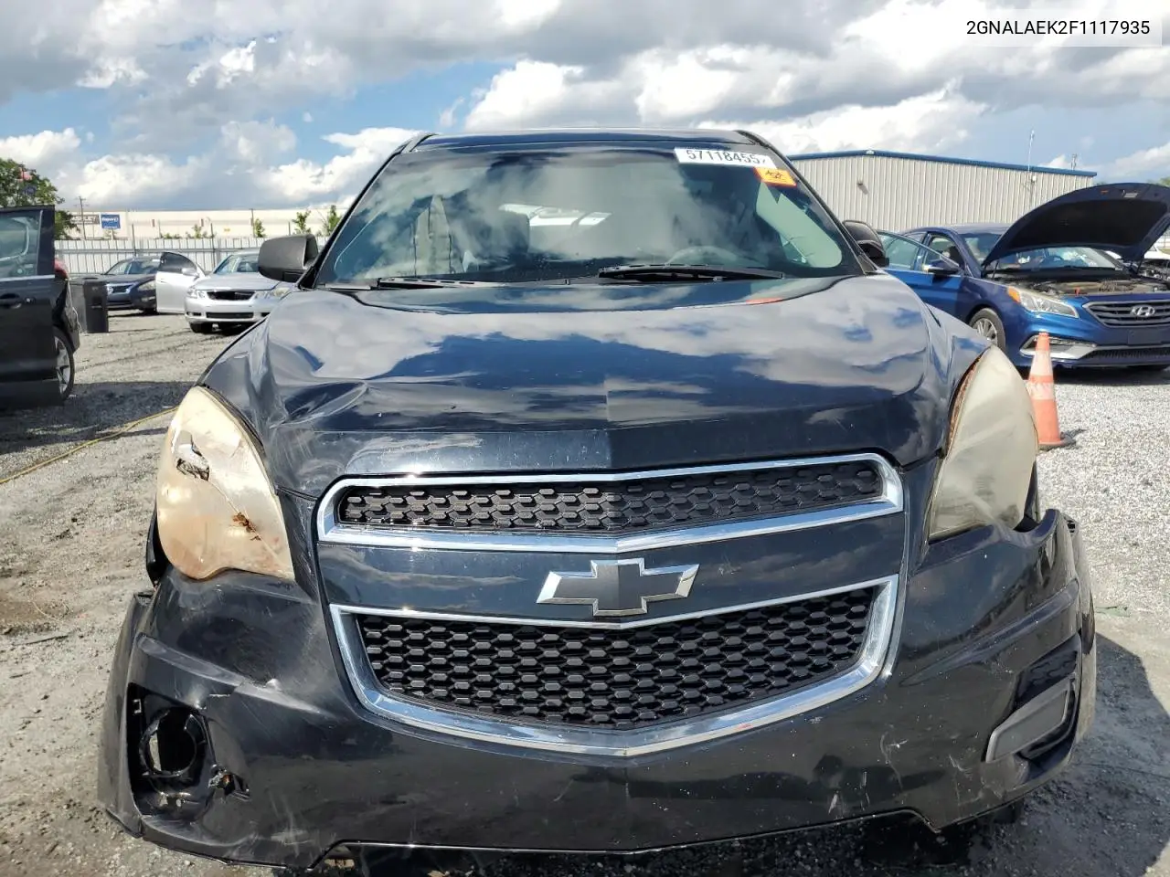 2015 Chevrolet Equinox Ls VIN: 2GNALAEK2F1117935 Lot: 57118455