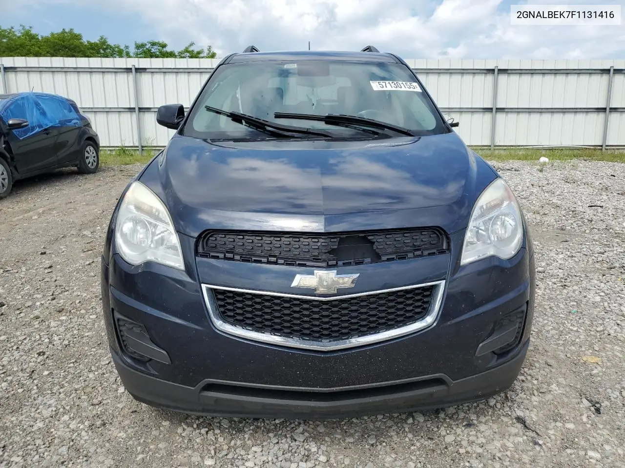 2015 Chevrolet Equinox Lt VIN: 2GNALBEK7F1131416 Lot: 57130155