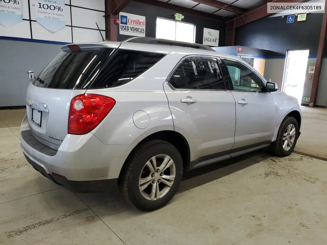 2015 Chevrolet Equinox Lt VIN: 2GNALCEK4F6305189 Lot: 57130325
