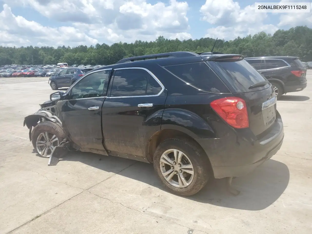 2015 Chevrolet Equinox Lt VIN: 2GNALBEK9F1115248 Lot: 61130735
