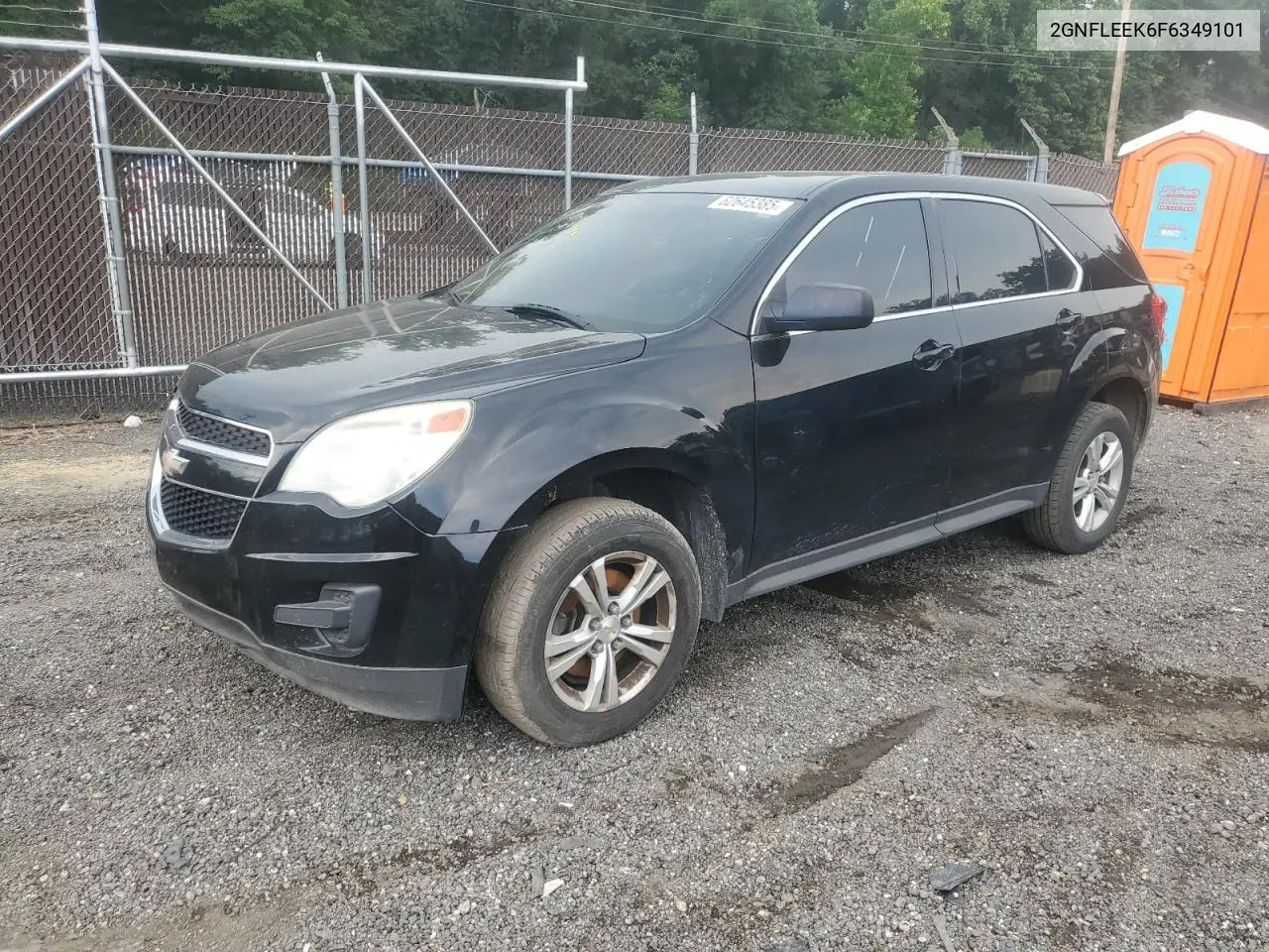 2015 Chevrolet Equinox Ls VIN: 2GNFLEEK6F6349101 Lot: 62645385