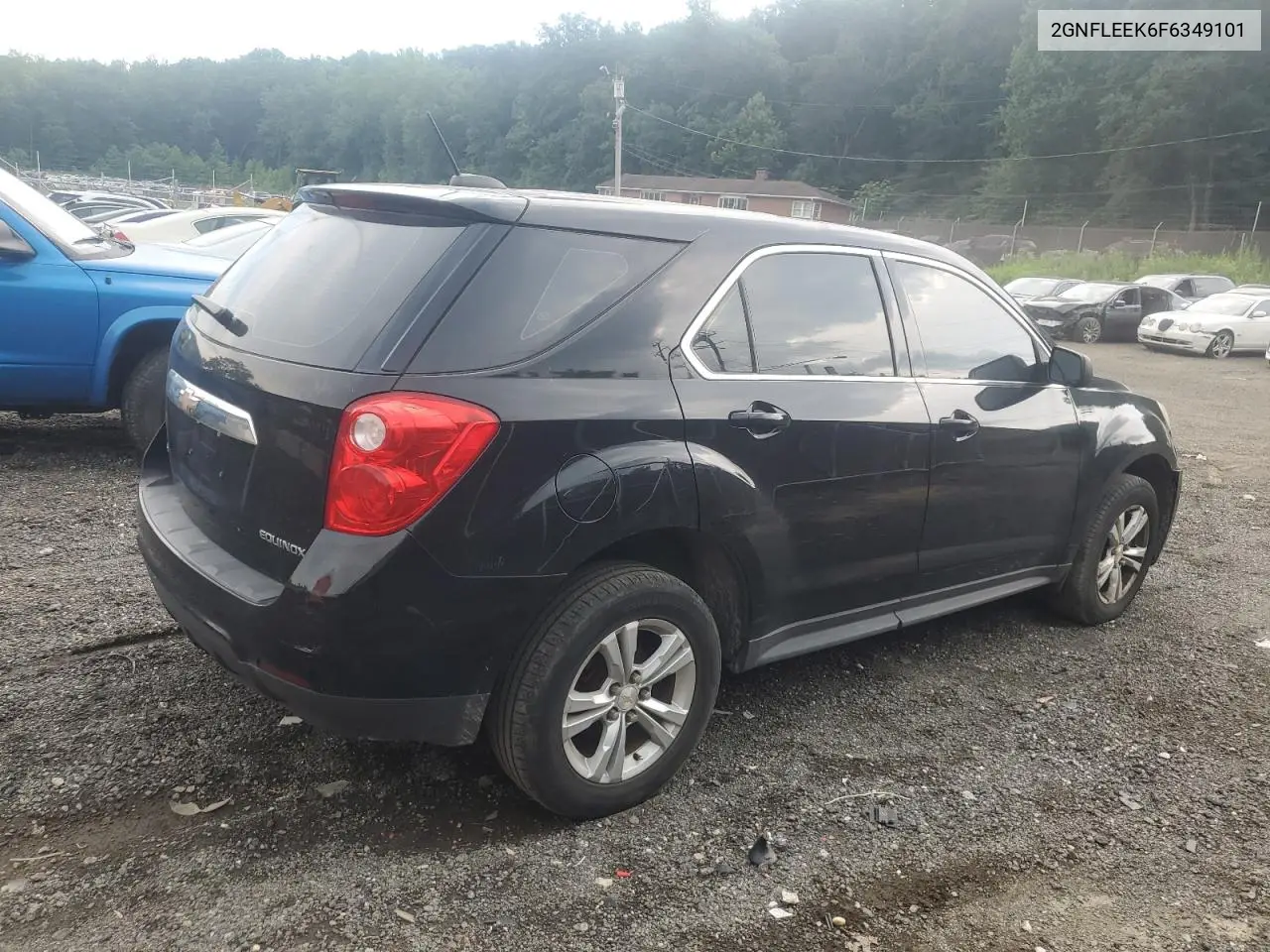 2015 Chevrolet Equinox Ls VIN: 2GNFLEEK6F6349101 Lot: 62645385