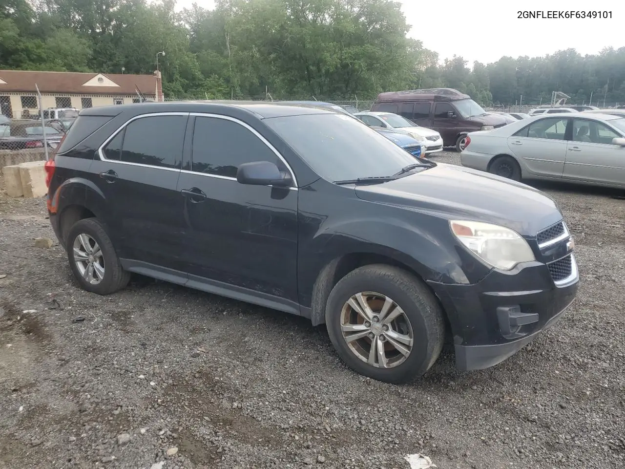 2015 Chevrolet Equinox Ls VIN: 2GNFLEEK6F6349101 Lot: 62645385