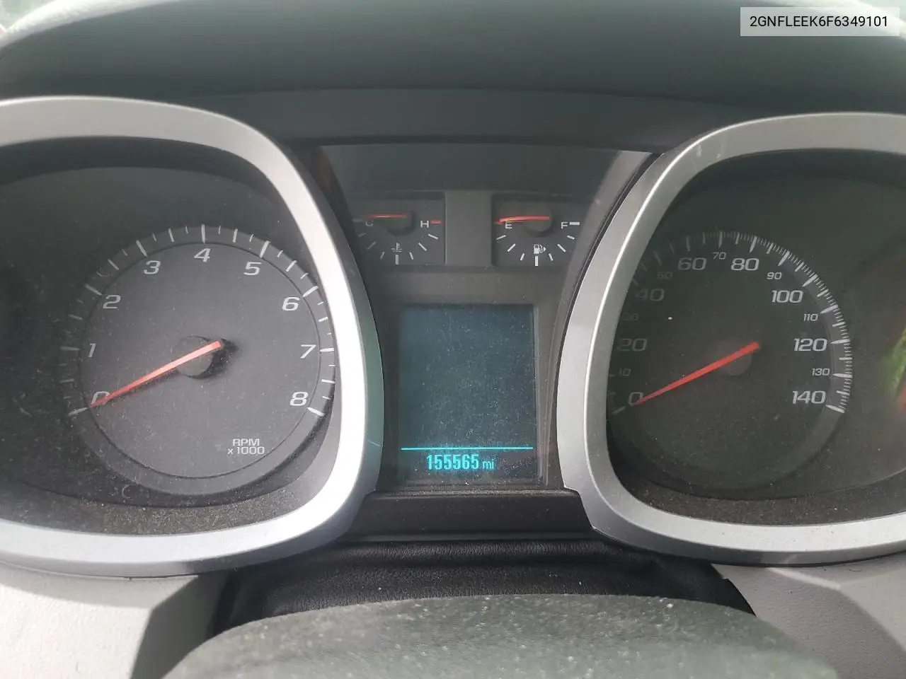 2015 Chevrolet Equinox Ls VIN: 2GNFLEEK6F6349101 Lot: 62645385