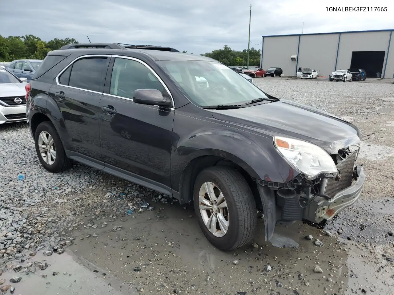 2015 Chevrolet Equinox Lt VIN: 1GNALBEK3FZ117665 Lot: 62785255