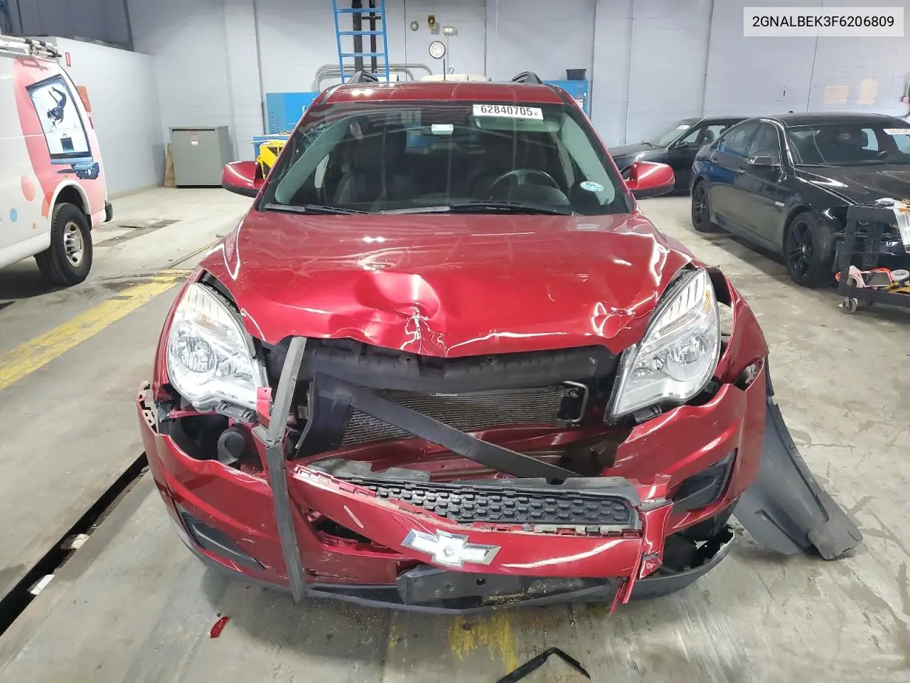 2015 Chevrolet Equinox Lt VIN: 2GNALBEK3F6206809 Lot: 62840705