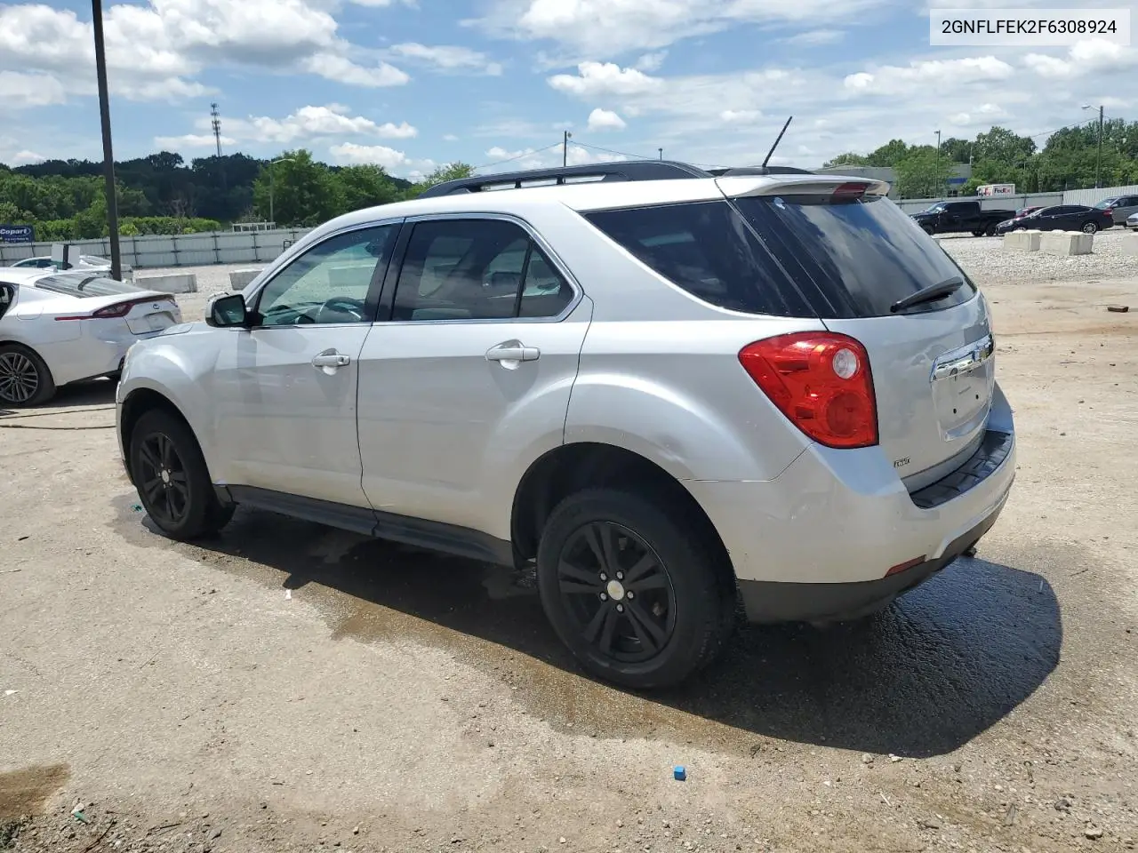 2015 Chevrolet Equinox Lt VIN: 2GNFLFEK2F6308924 Lot: 62906865