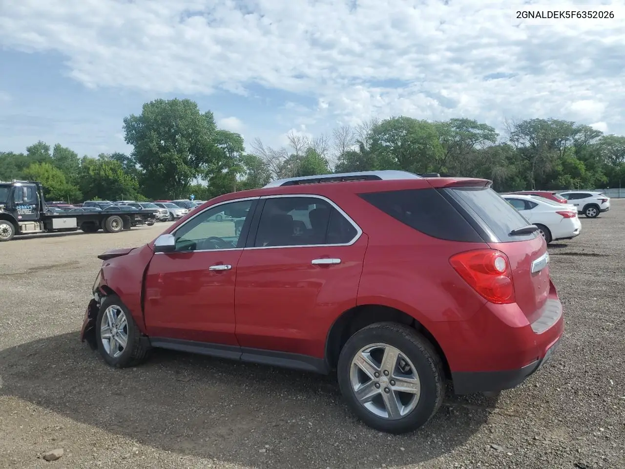 2015 Chevrolet Equinox Ltz VIN: 2GNALDEK5F6352026 Lot: 62932275