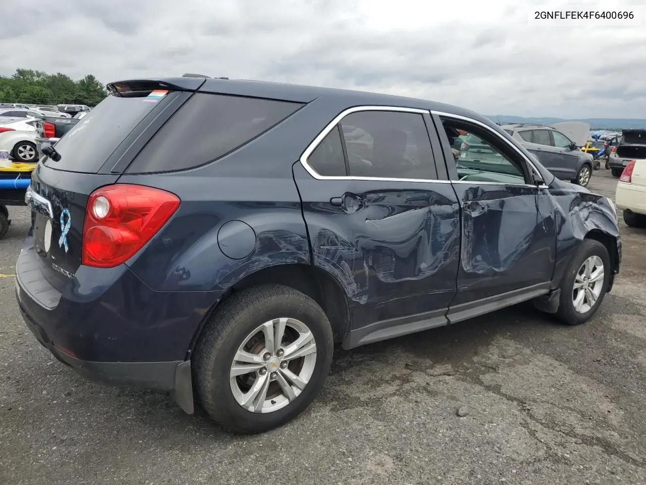 2015 Chevrolet Equinox Lt VIN: 2GNFLFEK4F6400696 Lot: 63000165