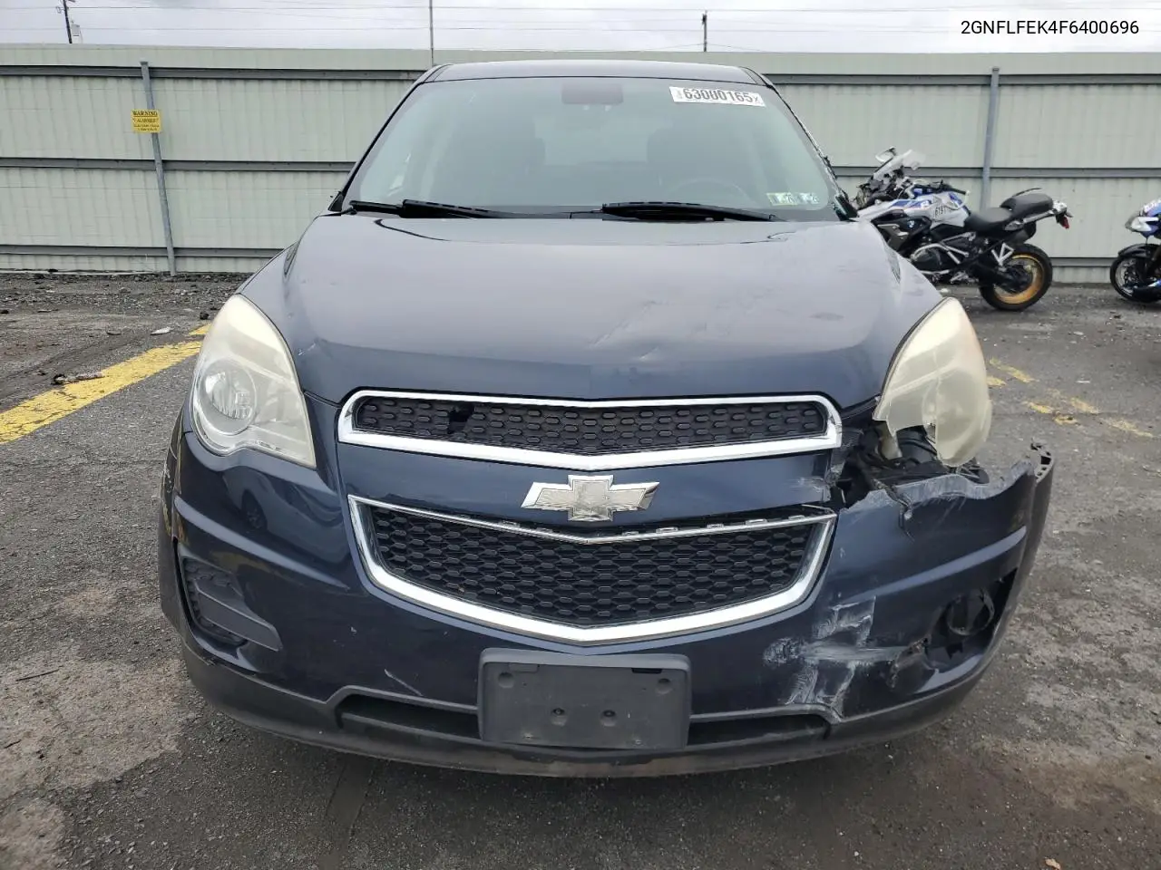 2015 Chevrolet Equinox Lt VIN: 2GNFLFEK4F6400696 Lot: 63000165