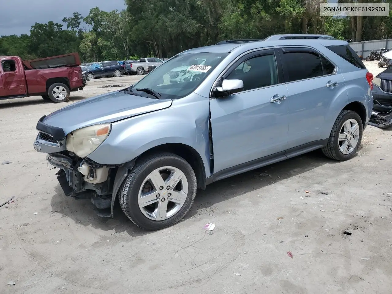 2015 Chevrolet Equinox Ltz VIN: 2GNALDEK6F6192903 Lot: 63018465