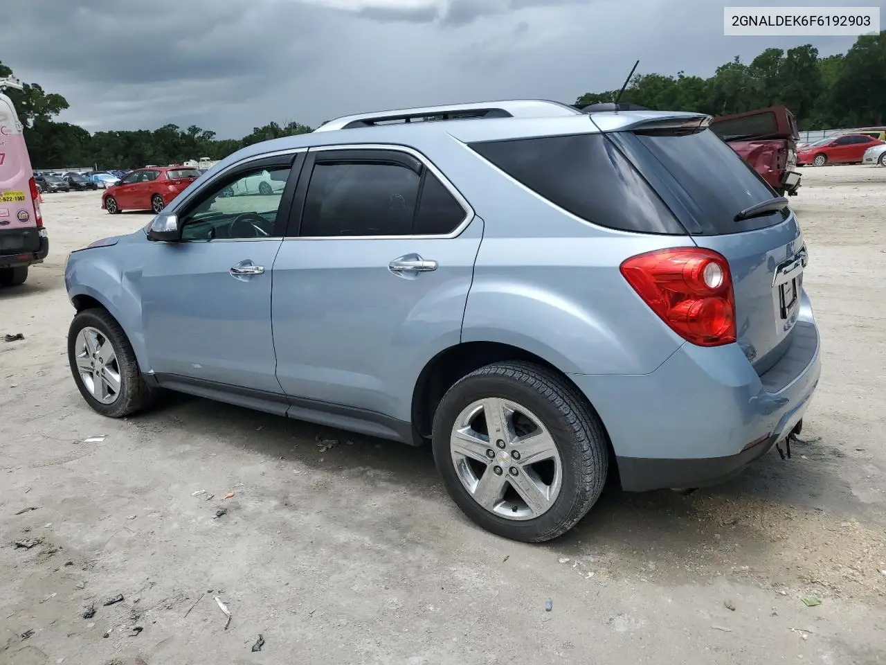 2015 Chevrolet Equinox Ltz VIN: 2GNALDEK6F6192903 Lot: 63018465