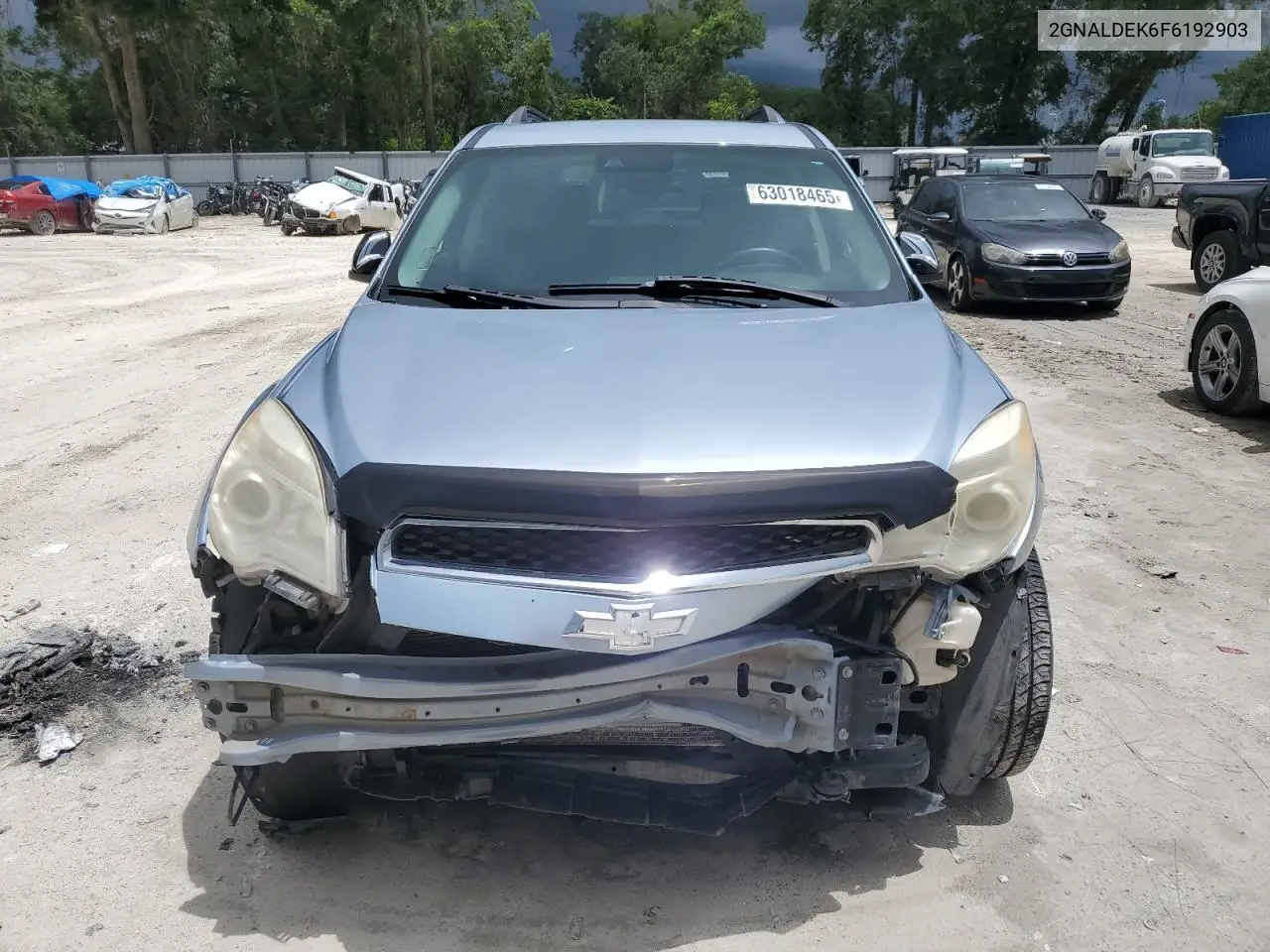 2015 Chevrolet Equinox Ltz VIN: 2GNALDEK6F6192903 Lot: 63018465