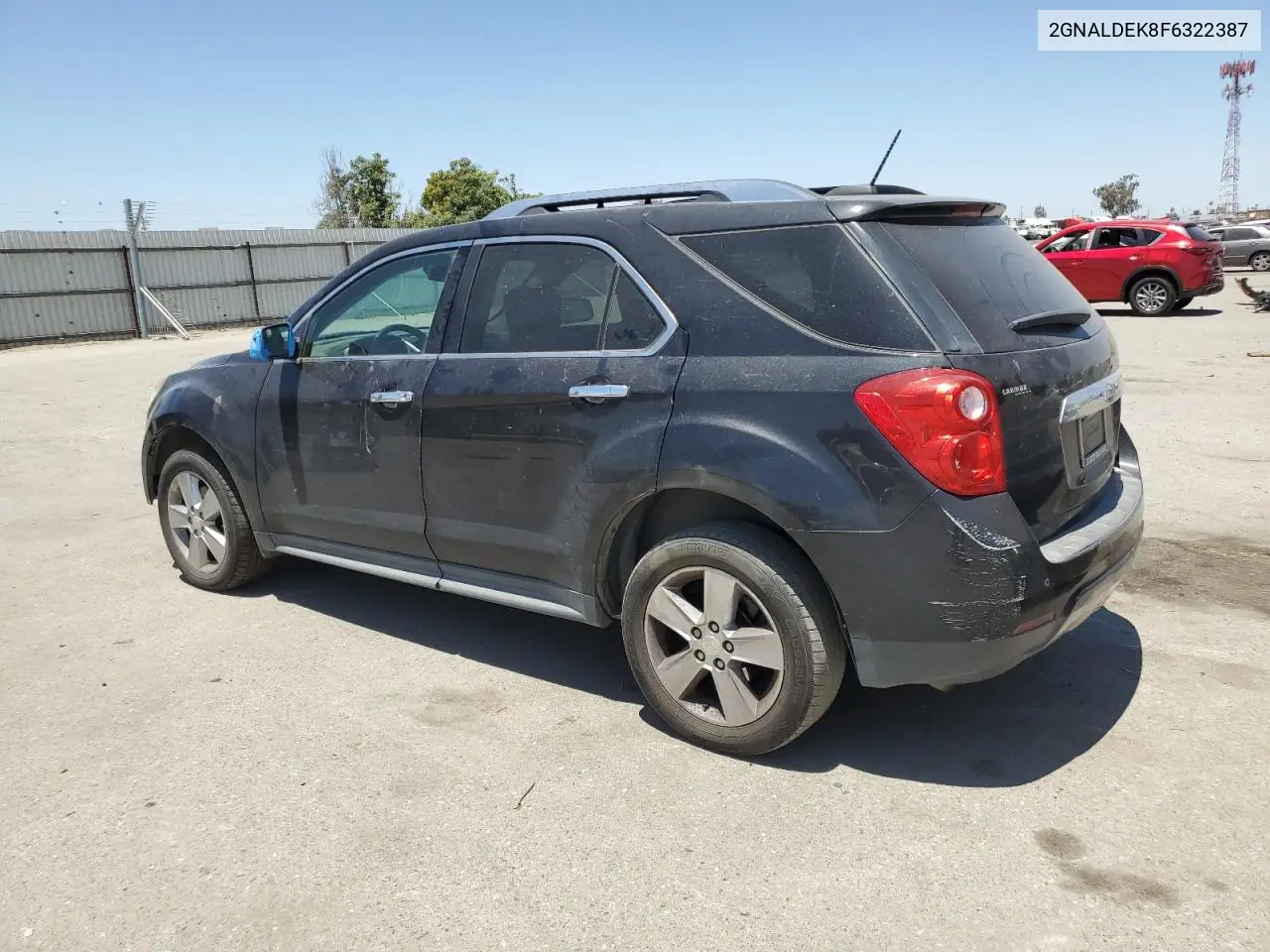 2015 Chevrolet Equinox Ltz VIN: 2GNALDEK8F6322387 Lot: 63240065