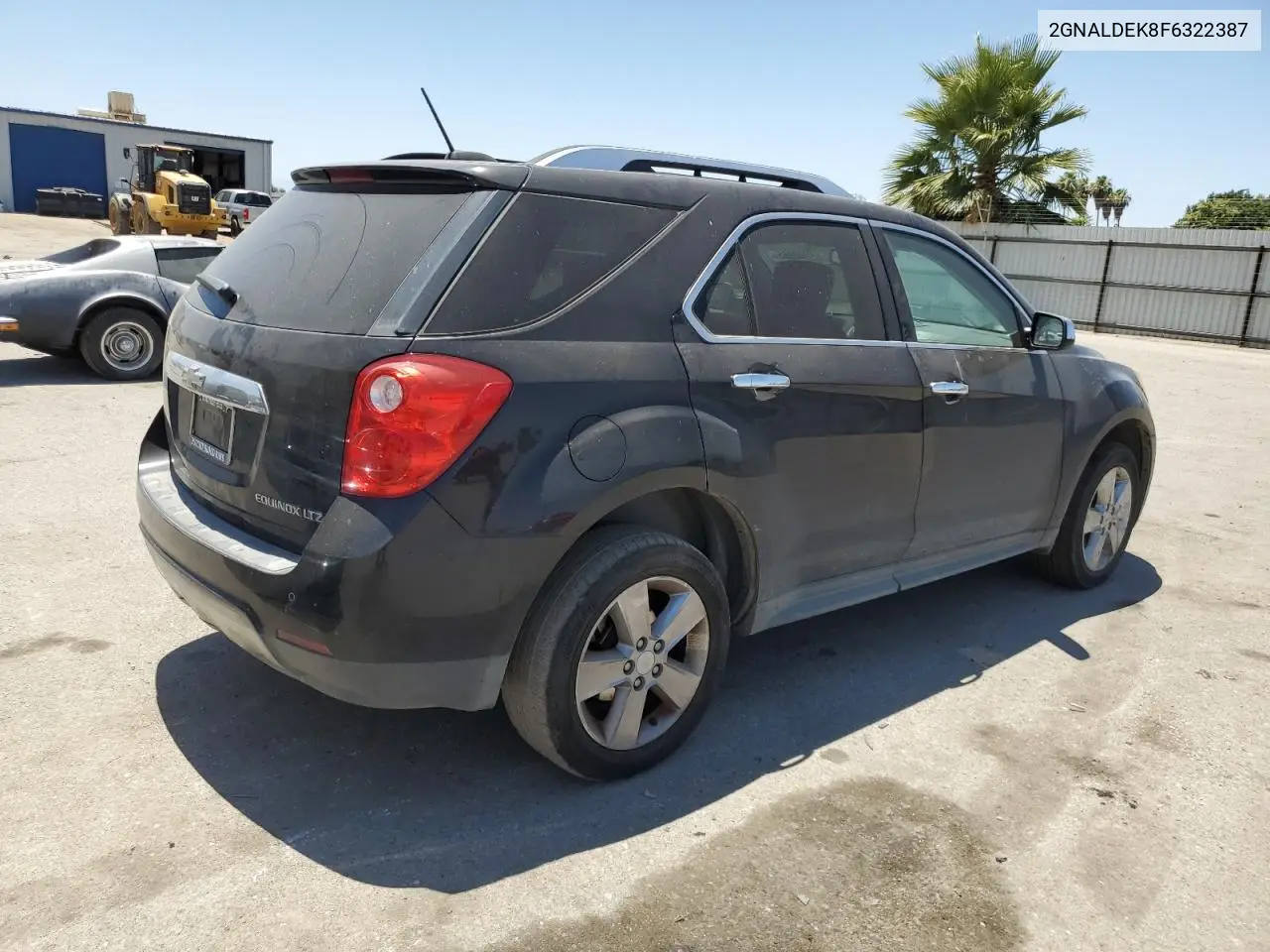 2015 Chevrolet Equinox Ltz VIN: 2GNALDEK8F6322387 Lot: 63240065