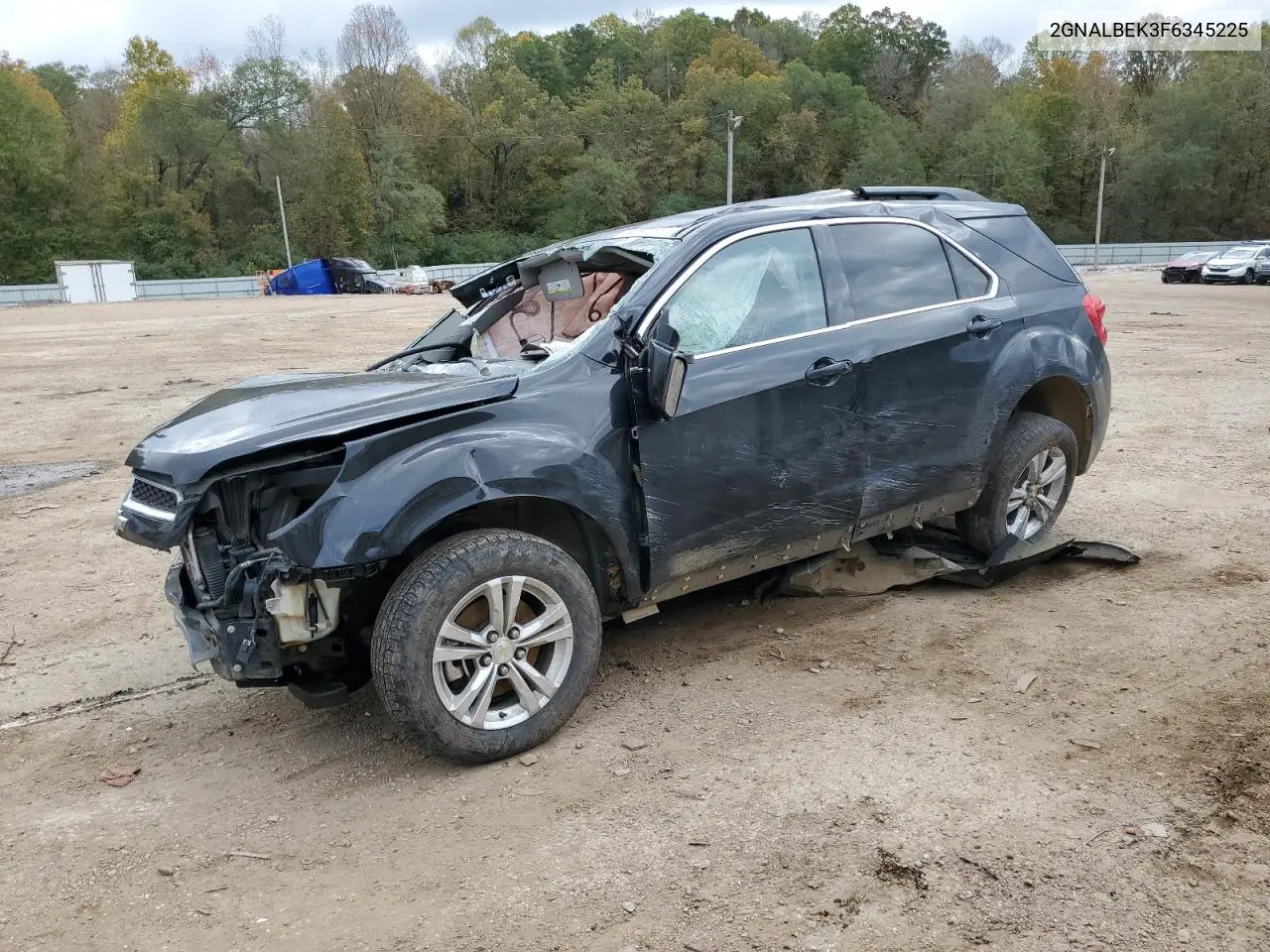 2015 Chevrolet Equinox Lt VIN: 2GNALBEK3F6345225 Lot: 80638564