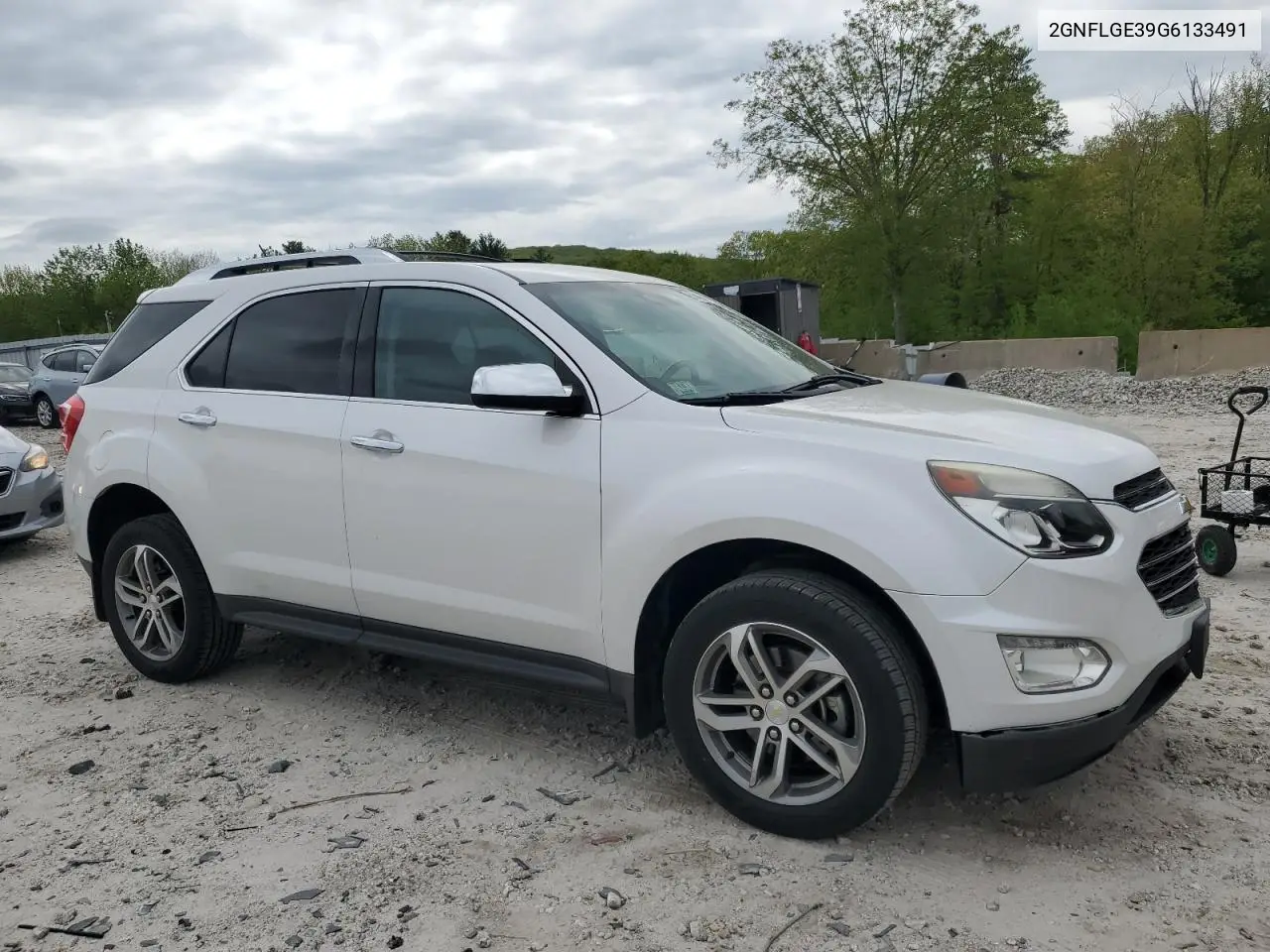 2016 Chevrolet Equinox Ltz VIN: 2GNFLGE39G6133491 Lot: 56463475