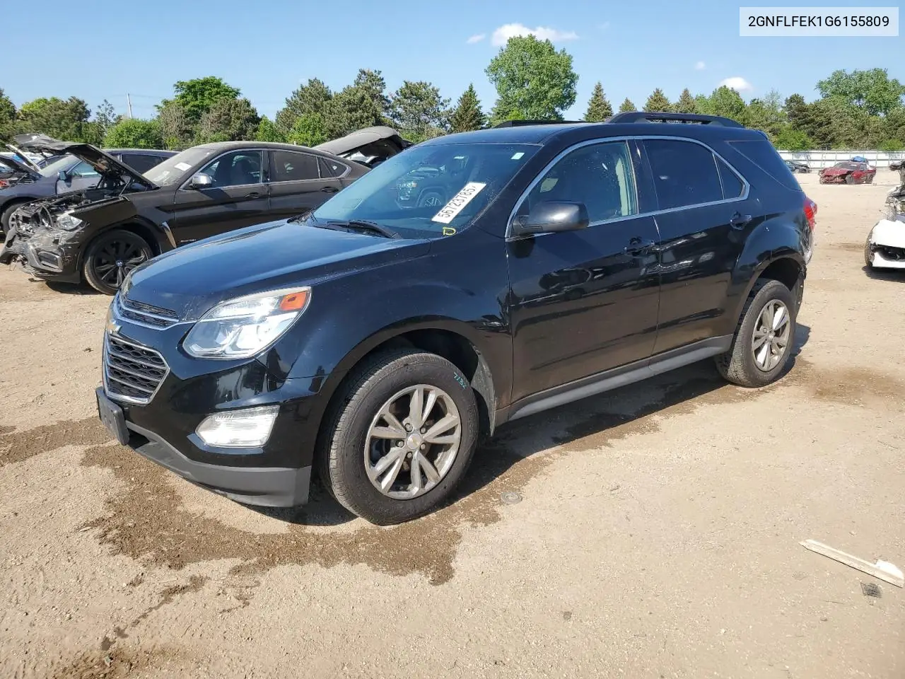 2016 Chevrolet Equinox Lt VIN: 2GNFLFEK1G6155809 Lot: 56723785