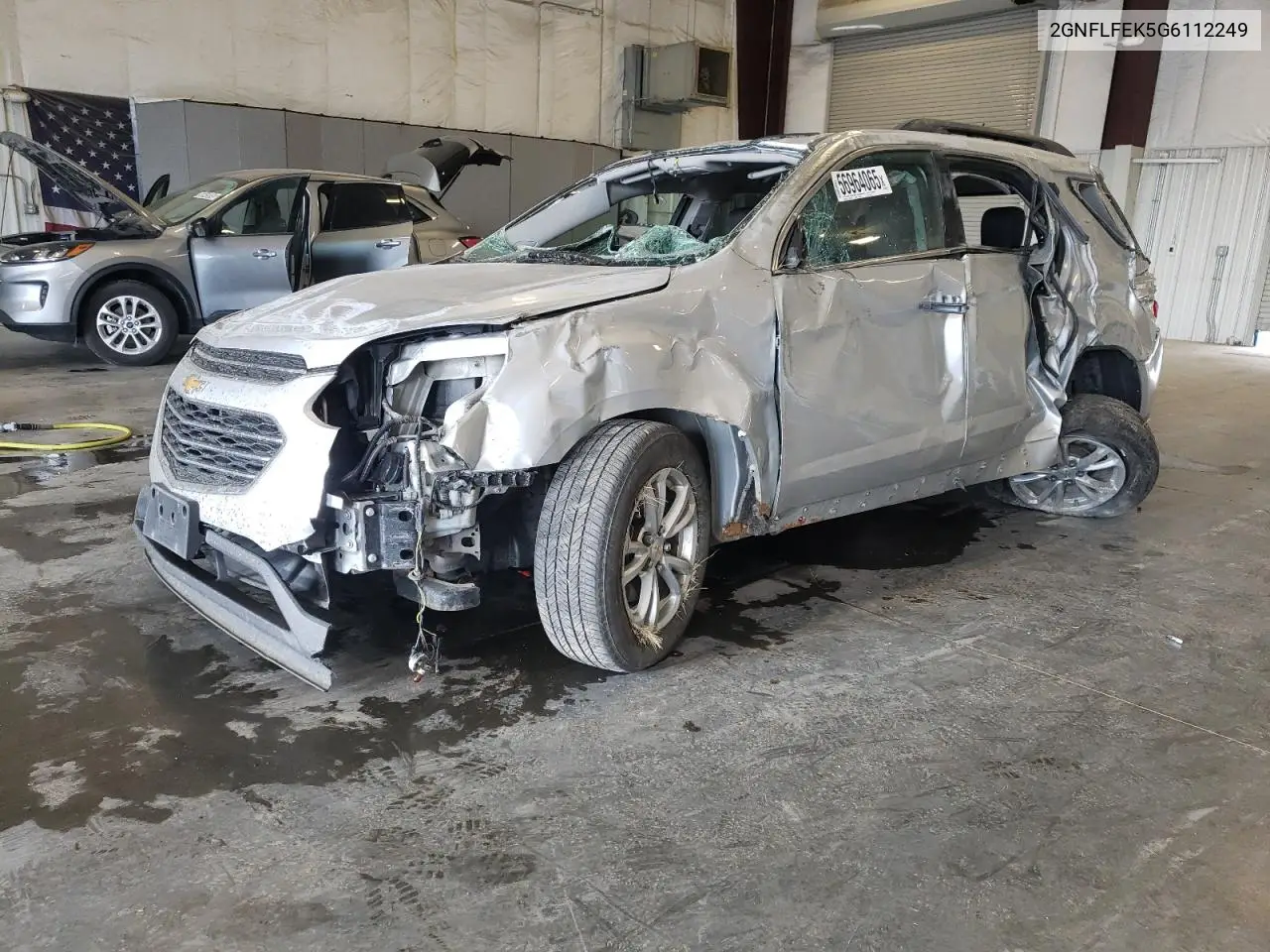 2016 Chevrolet Equinox Lt VIN: 2GNFLFEK5G6112249 Lot: 56964065