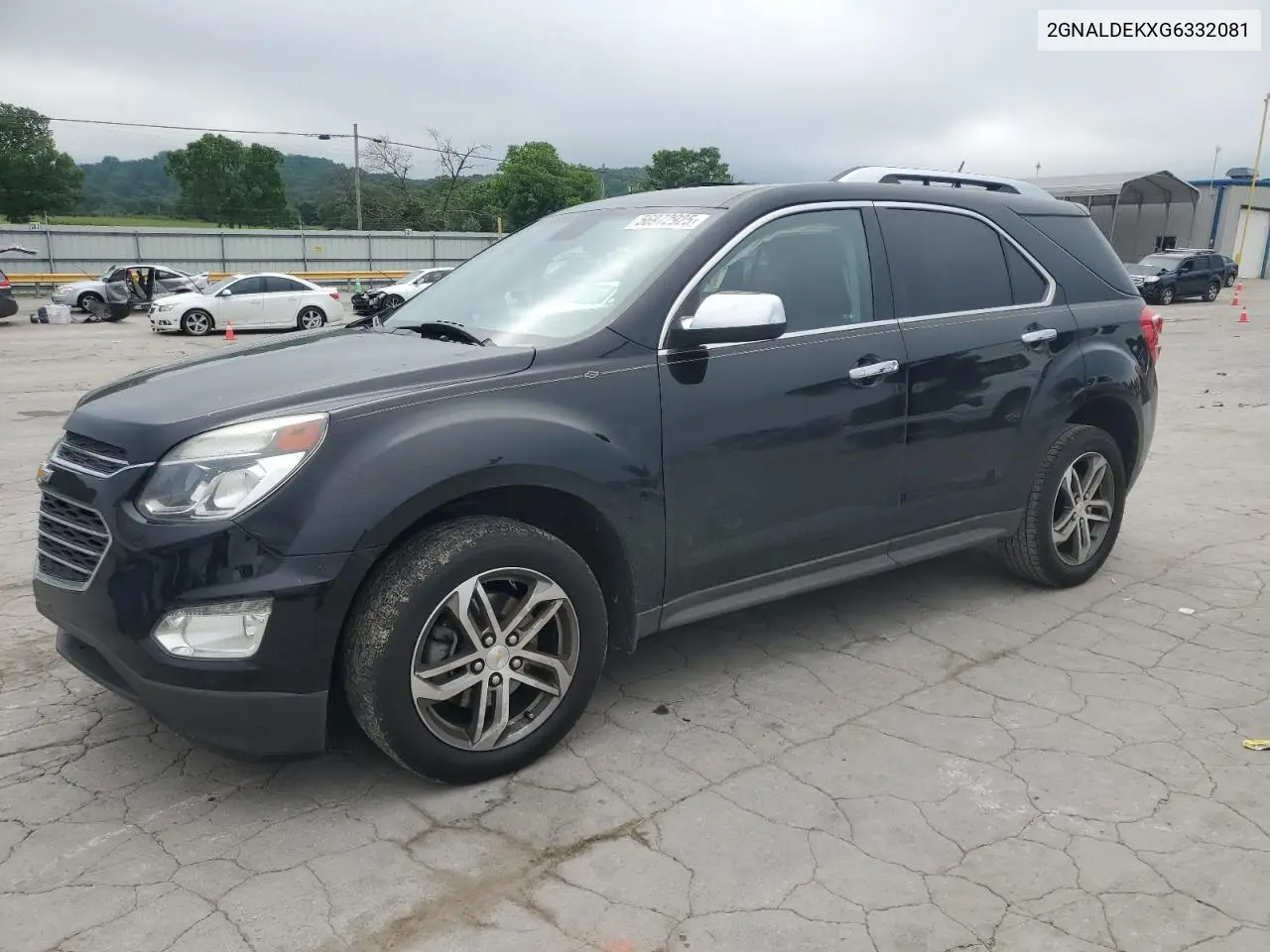 2016 Chevrolet Equinox Ltz VIN: 2GNALDEKXG6332081 Lot: 56972925