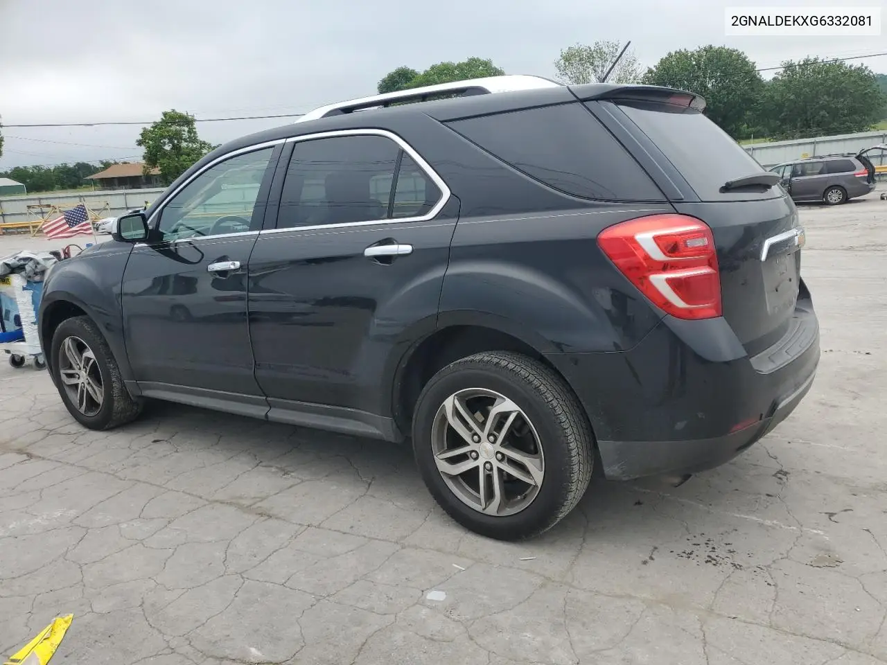 2016 Chevrolet Equinox Ltz VIN: 2GNALDEKXG6332081 Lot: 56972925