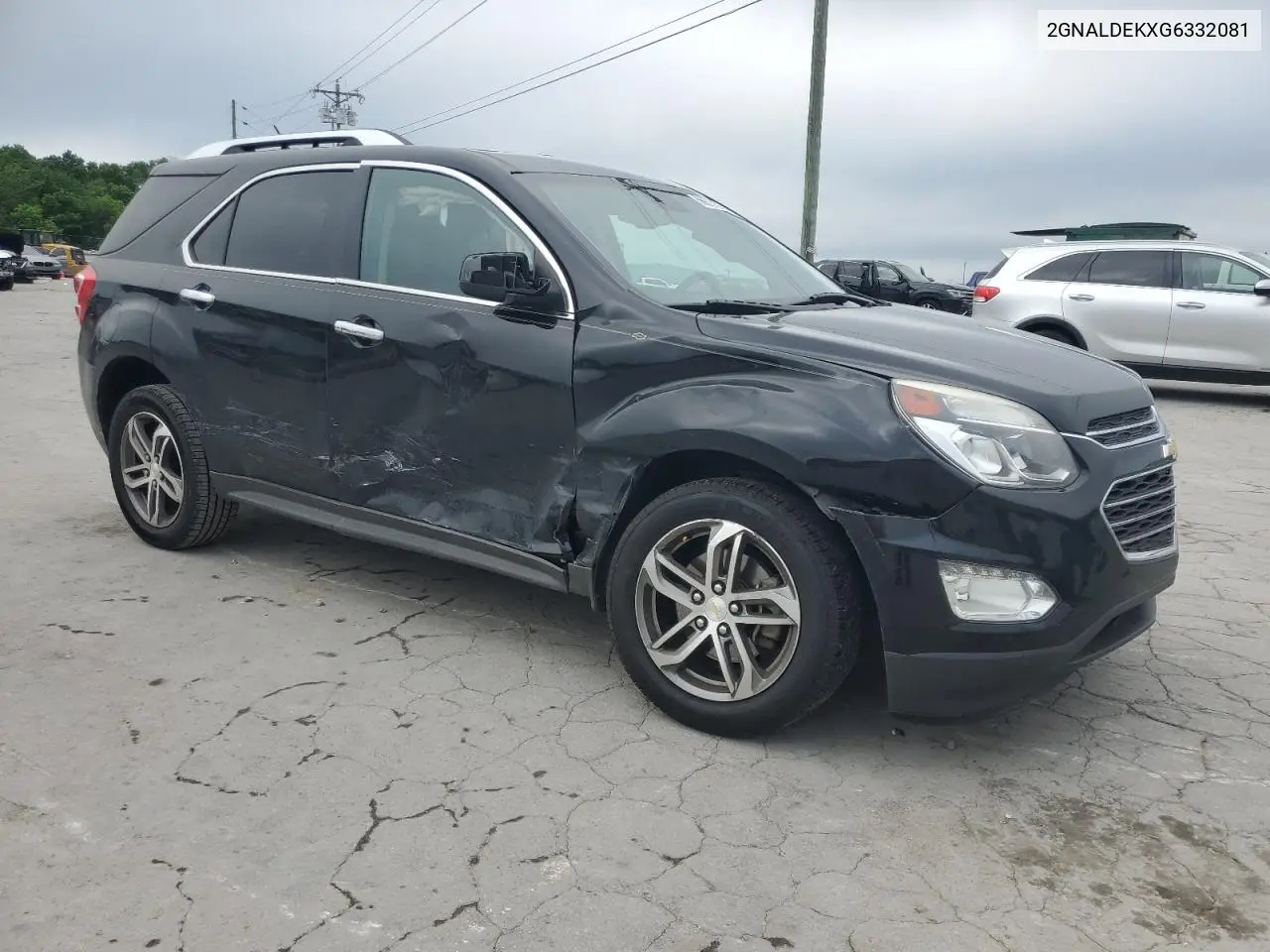 2016 Chevrolet Equinox Ltz VIN: 2GNALDEKXG6332081 Lot: 56972925