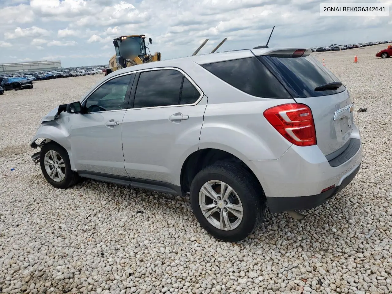 2016 Chevrolet Equinox Ls VIN: 2GNALBEK0G6342641 Lot: 58422765