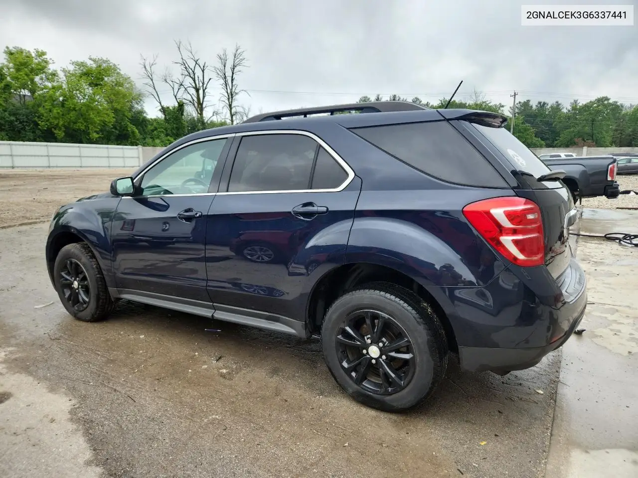 2016 Chevrolet Equinox Lt VIN: 2GNALCEK3G6337441 Lot: 62371785