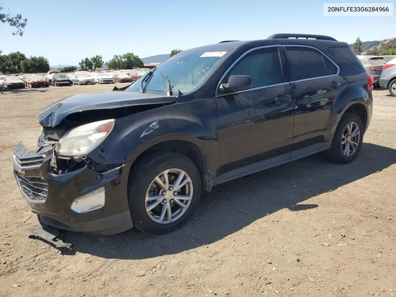 2016 Chevrolet Equinox Lt VIN: 2GNFLFE33G6284966 Lot: 62707775