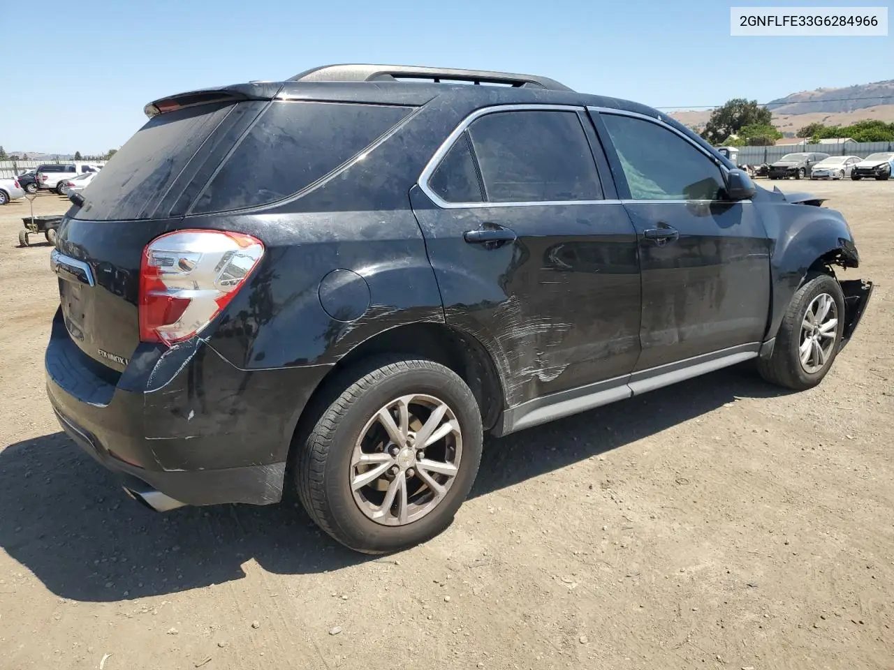 2016 Chevrolet Equinox Lt VIN: 2GNFLFE33G6284966 Lot: 62707775
