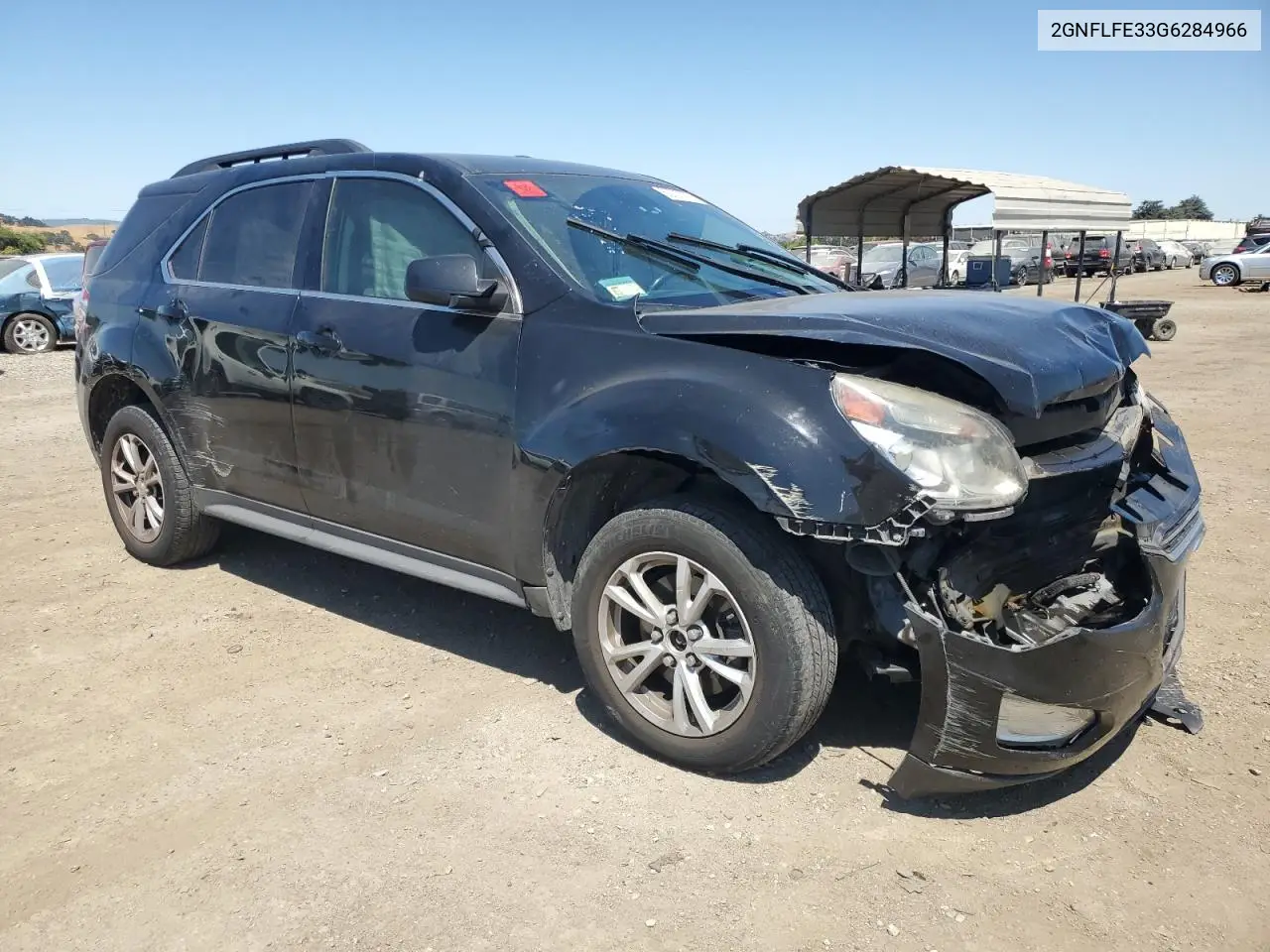 2016 Chevrolet Equinox Lt VIN: 2GNFLFE33G6284966 Lot: 62707775