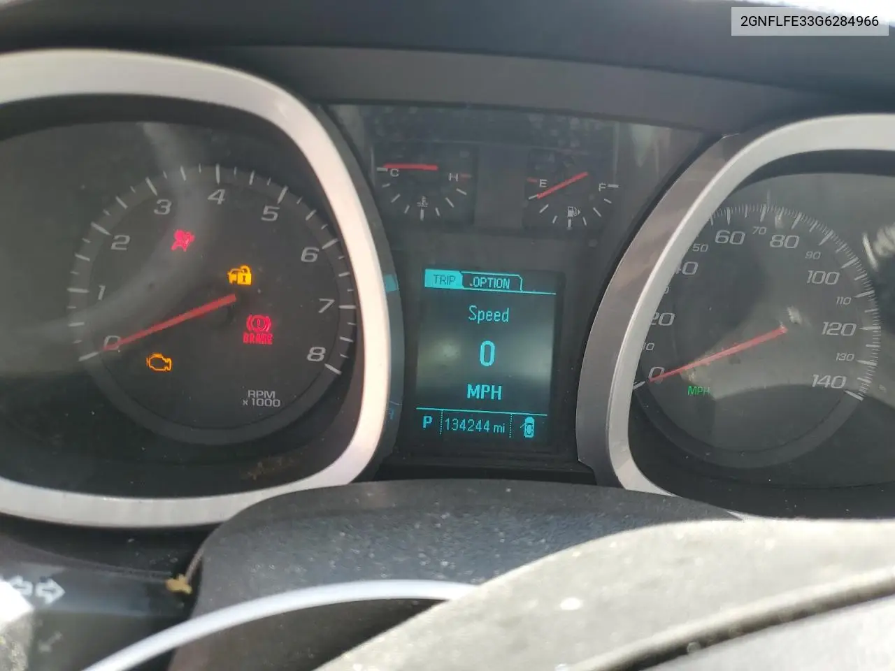 2016 Chevrolet Equinox Lt VIN: 2GNFLFE33G6284966 Lot: 62707775