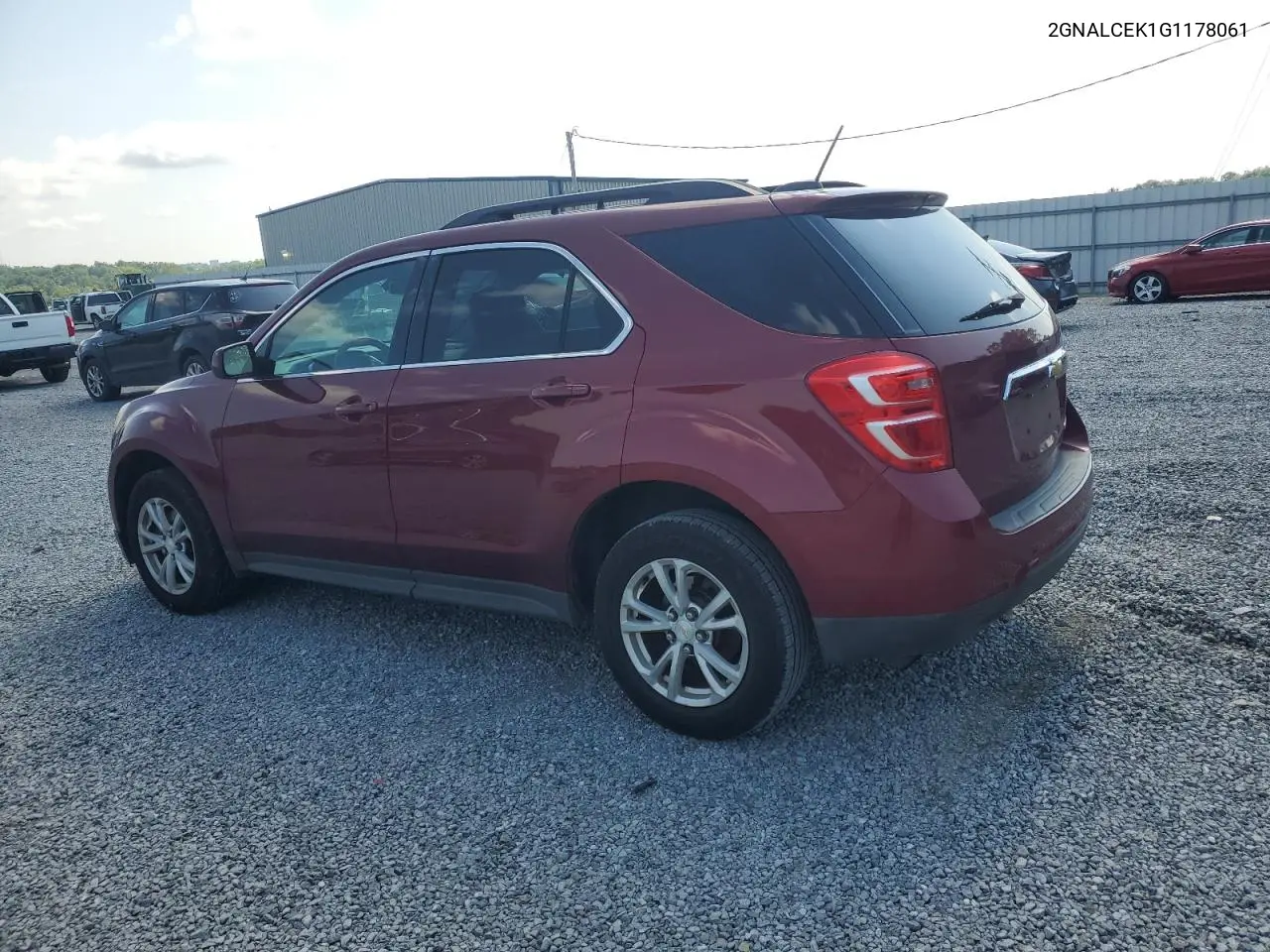 2016 Chevrolet Equinox Lt VIN: 2GNALCEK1G1178061 Lot: 62815195